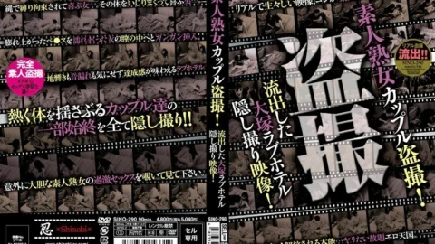 SINO-290 Amateur mature couple voyeur! Leaked Otsuka Love Hotel Hidden Video!