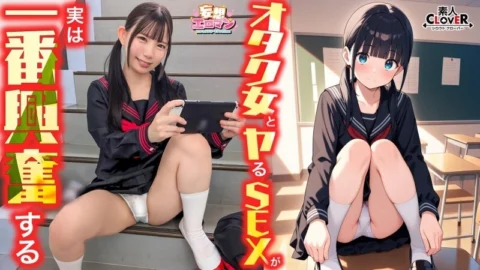 STCVS-040 [Sex with a geek girl is actually the most exciting] ① An otaku girl from class invites me to lose my virginity! ② In the gym storage room during recess, on the landing leading to the roof, we get excited anywhere! ③ We reveal our hidden t