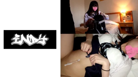 IND-103 Real name Barre [Personal shooting] Metropolitan ② Unauthorized distribution of video of P activity with black-haired beautiful girl Kanako-chan