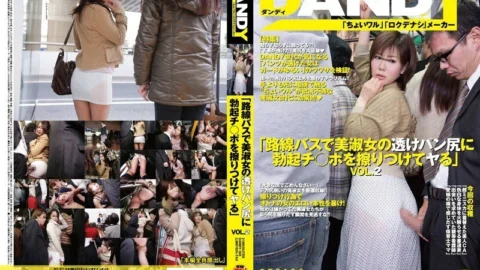[UNCENSORED-LEAK] DANDY-323 “Rubbing the erection Ji ○ port on the transparent pan butt of a beautiful lady on a route bus” VOL.2