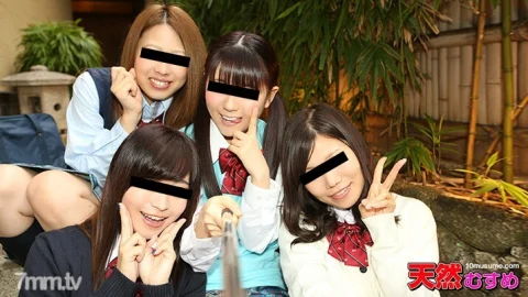 010916-01 JK Uniform Hot Spring Amateur Girl’s Gangbang Part 2