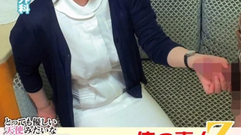 ORECS-446 A very kind, angelic nurse helped a boy suffering from the triple whammy of uncircumcision, impotence, and virginity masturbate! ! His fully erect penis was thrust deep into the white coat of a cute naked body! He came inside her many times unti