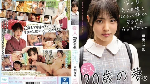 MIFD-131 Fresh Face Dreams Of A 20 Year Old. AV Debut 987 Days After That Day She Decided To Be An AV Actress Hana Shirato
