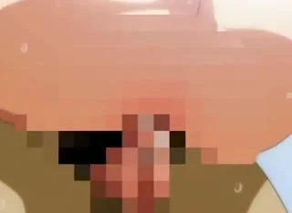 Anime slut gives a handjob before public screwing