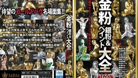 MBM-183 Gold powder Silver powder & paint encyclopedia Ultimate wet & messy general catalog