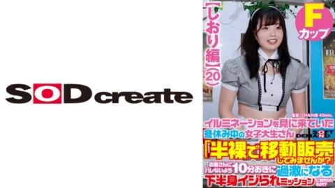 SDAM-7304 [Bookmark Edition] A Female College Student Who Came To See The Illuminations During Winter Vacation “Would You Like To Sell A Half-Naked Mobile Shop?” mosquito! ?