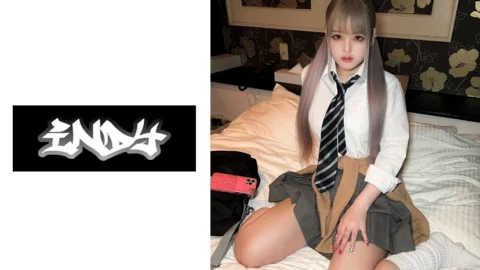 [UNCENSORED-LEAK] IND-124 Facing [Personal Shooting] Correspondence gal and P activity_Gonzo video with flashy and loose socks uniform girl