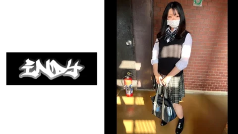 IND-092 Appearance [Personal shooting] Unauthorized delivery of Gonzo video at home with a beautiful girl in uniform like an honor student_Bukkake-Creampie_Recording convulsive climax ※ Possession does not question responsibility