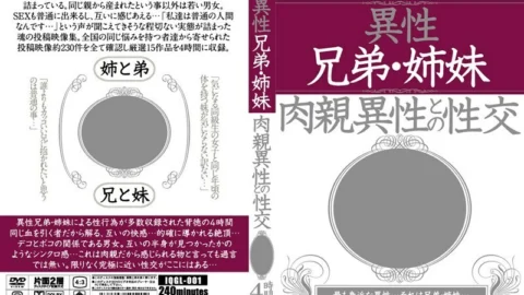 IQGL-001 Heterosexual brothers and sisters Sexual intercourse with relatives of the opposite sex