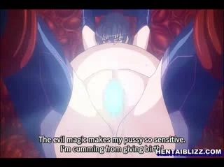 A couple of naked anime babes banged with passion