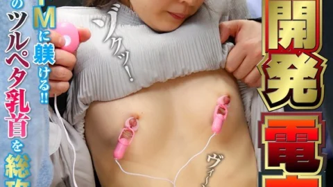 NHDTC-8602 Nipple development train: Sensitive and peeing small breasted woman Ver.2 Slender B cup girl